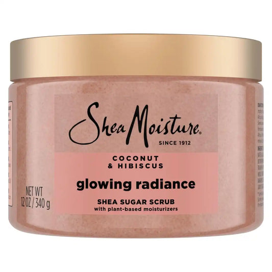 SheaMoisture Shea Sugar Body Scrub Coconut Hibiscus 12 Ounce (Pack of 12)