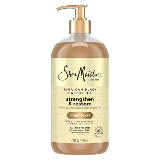 Shea Moisture Jamaican Black Castor Oil Conditioner for Curly Hair 24oz