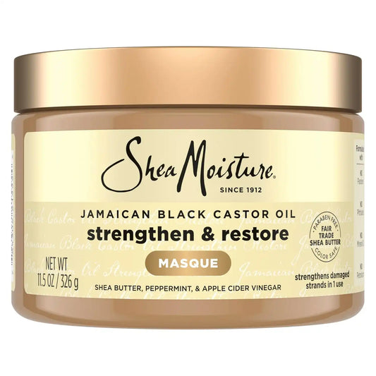 Shea Moisture Jamaican Black Castor Oil Treatment Masque 11.5 Ounce (Pack of 12)