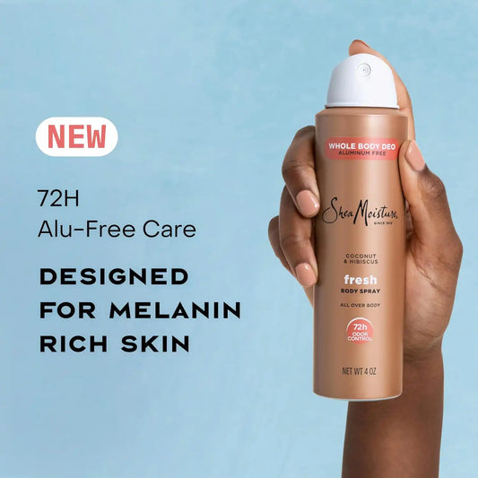 SheaMoisture Whole Body Deodorant Spray Fresh 4 oz