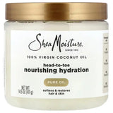 SheaMoisture 100% Virgin Coconut Oil for Hair, Body, Skin Moisture 14.5oz