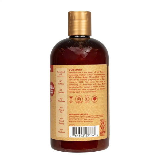 Shea Moisture Intensive Hydration Shampoo Manuka Honey and Mafura Oil for Dry, Damaged Hair Sulfate-Free 13 oz (Pack of 4)