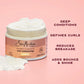Shea Moisture Hair Mask Coconut & Hibiscus for Dry Curls Hair Mask with Shea Butter 11.5 oz