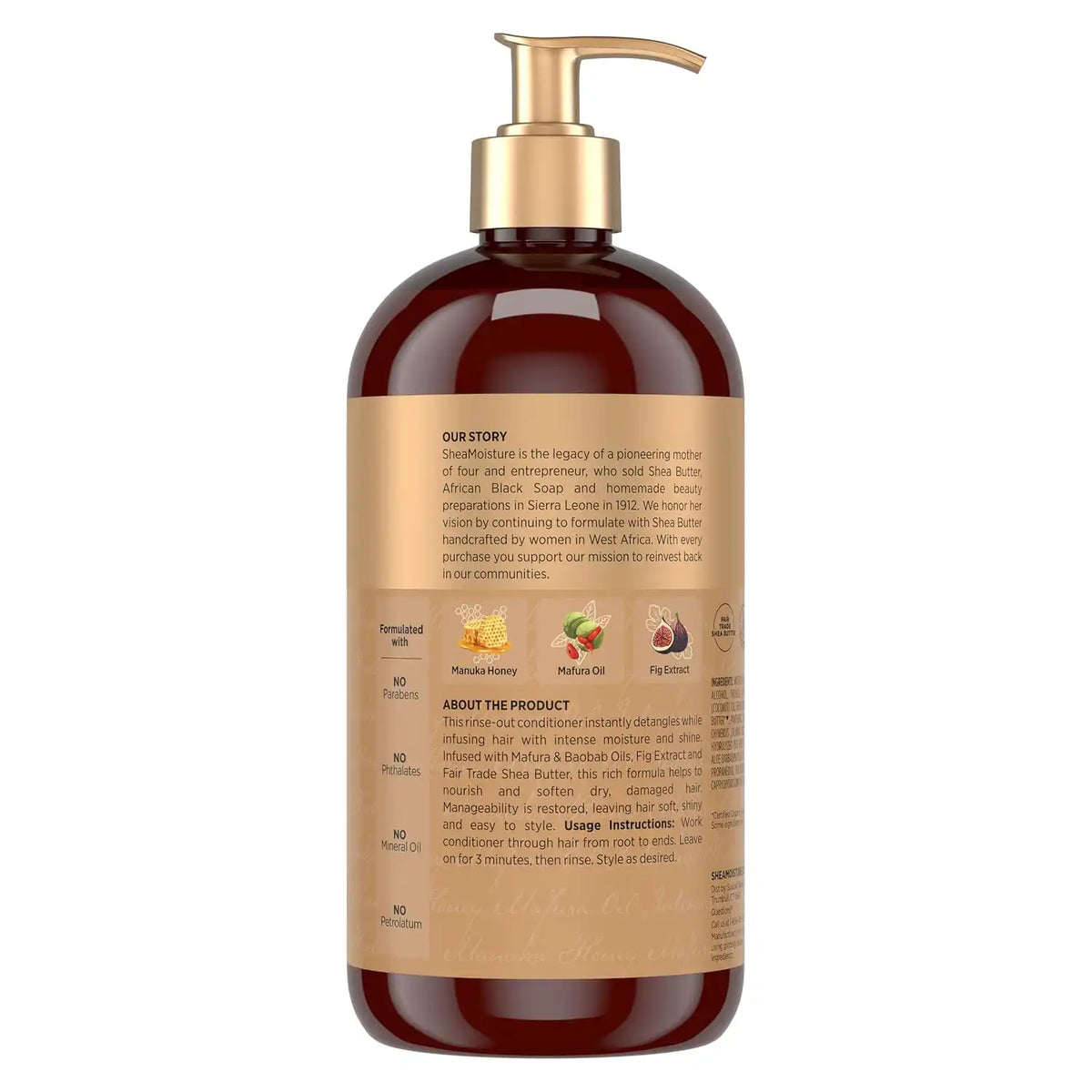 SheaMoisture 100% Pure Shea Oil for Hair & Skin, 13 Fl Oz (Pack of 4)