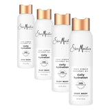 Shea Moisture Virgin Coconut Oil Body Wash Nourish and Replenish Skin, 18 Fl Oz (Pack of 4)