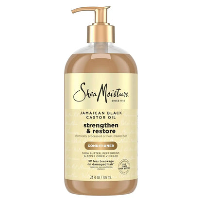 Shea Moisture Jamaican Black Castor Oil Conditioner for Curly Hair 24oz