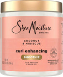 Shea Moisture Curl Enhancing Smoothie Hair Cream for Thick, Curly Hair Coconut and Hibiscus Sulfate Free and Paraben Free Curl Cream 20 Ounce (Pack of 12)