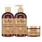 SheaMoisture Hydrate & Replenish Shampoo, Conditioner and Hair Masque 3 Count Manuka Honey & Marfura Oil for Curly Hair Deep Conditioning Hair Treatment to Hydrate and Replenish Hair