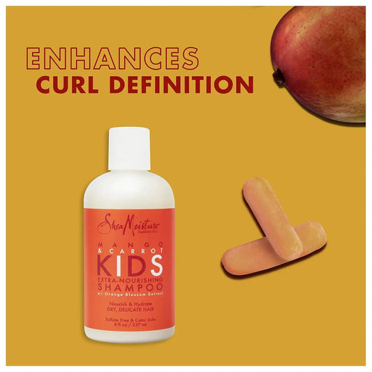 Shea Moisture Sheamoisture Mango & Carrot Kids Extra-nourishing Shampoo - 237 ml