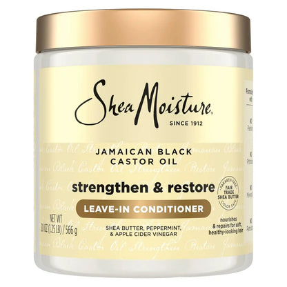 SHEA MOISTURE JBCO LEAVE IN COND STRNGTH+RESTORE 20 FL.OZ.