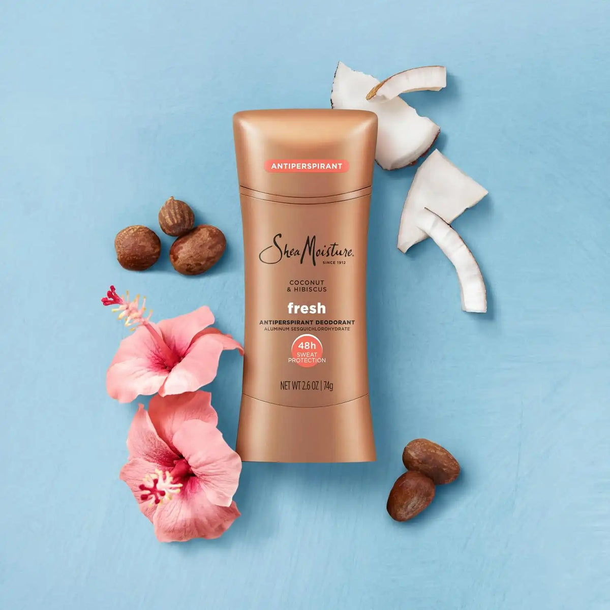 SheaMoisture AP Stick Coconut & Hibiscus 2.6 OZ 2 pk