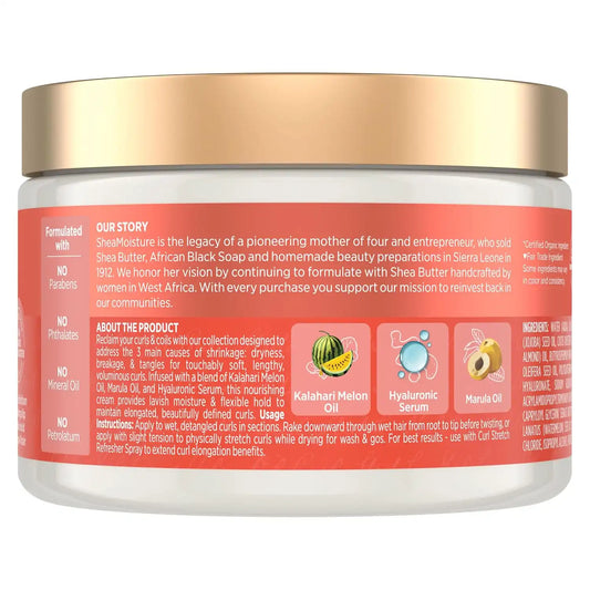 Shea Moisture Curl Stretch Volume Cream for Type 4 Hair, 11 Ounce (Pack of 12)