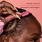 SheaMoisture Define&Shine Edge Gel + Flaxseed Coconut&Hibiscus Holds and Controls Edges All Day Infused With Glycerin,Coconut Oil and an Invigorating Sweet Scent Paraben-Free Hair 3.5 OZ,(Pack of 2)
